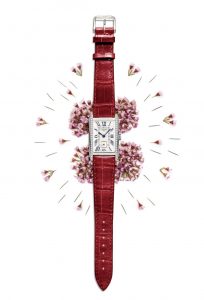 Red Strap Fake Longines Elegance L5.255.0.71.5 Watch