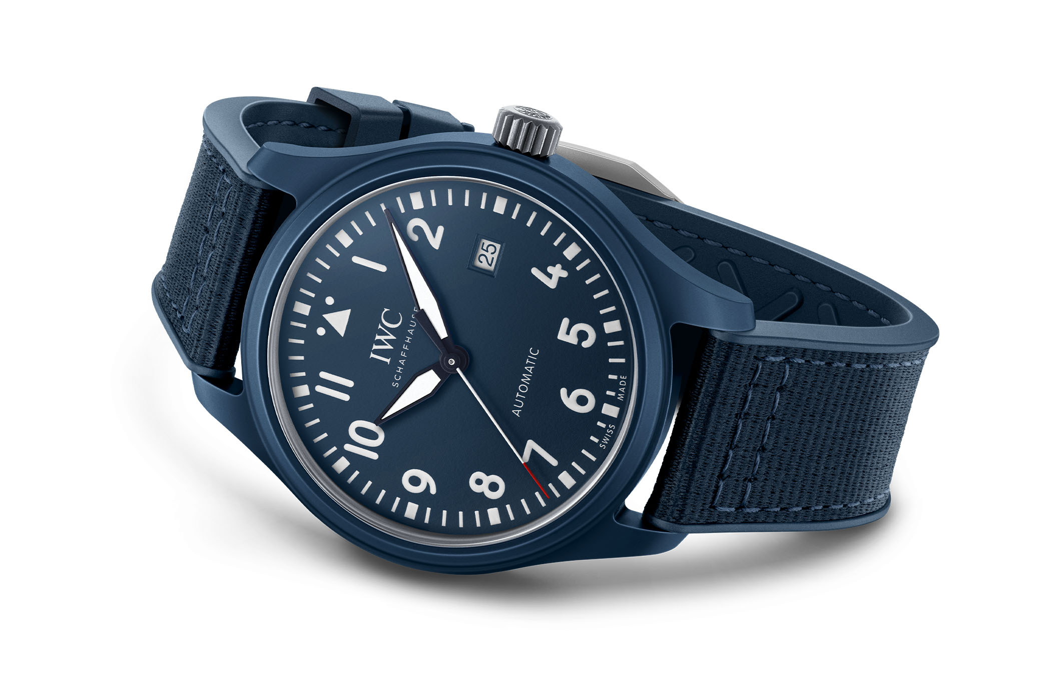 Fake-IWC-Pilots-Watch-Automatic-Edition-Laureus-Sport-for-Good-2021-Blue-Ceramic-IW328101