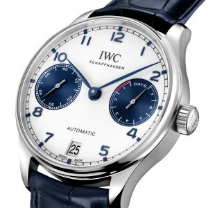 Replica-IWC-Portugieser-Automatic-7-Days-Blue-Panda-Dial-2022-IW500715